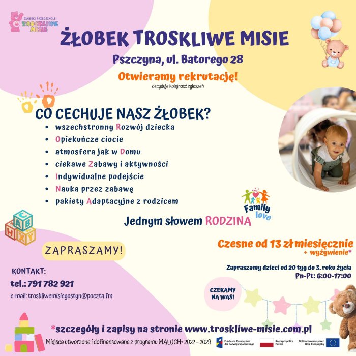 Żłobek BATOREGO kwadratowy